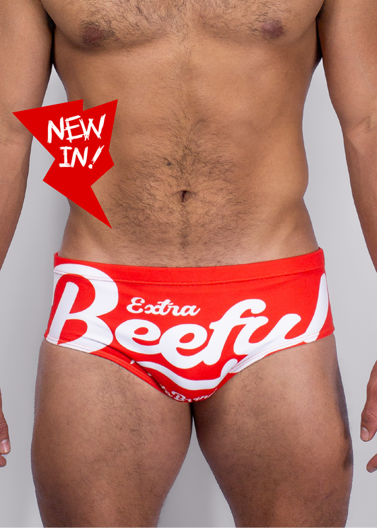 EXTRA BEEFY SQUARE CUT SWIMSUIT